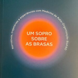 Capa do livro Um Sopro sobre as Brasas, de Maristela Barenco Corrêa de Mello e Míria de Amorim