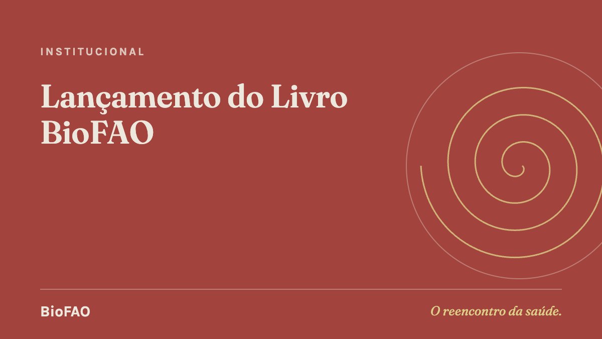 Lançamento do Livro BioFAO