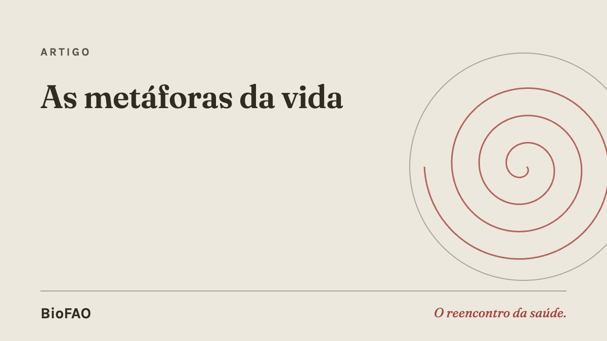 As metáforas da vida