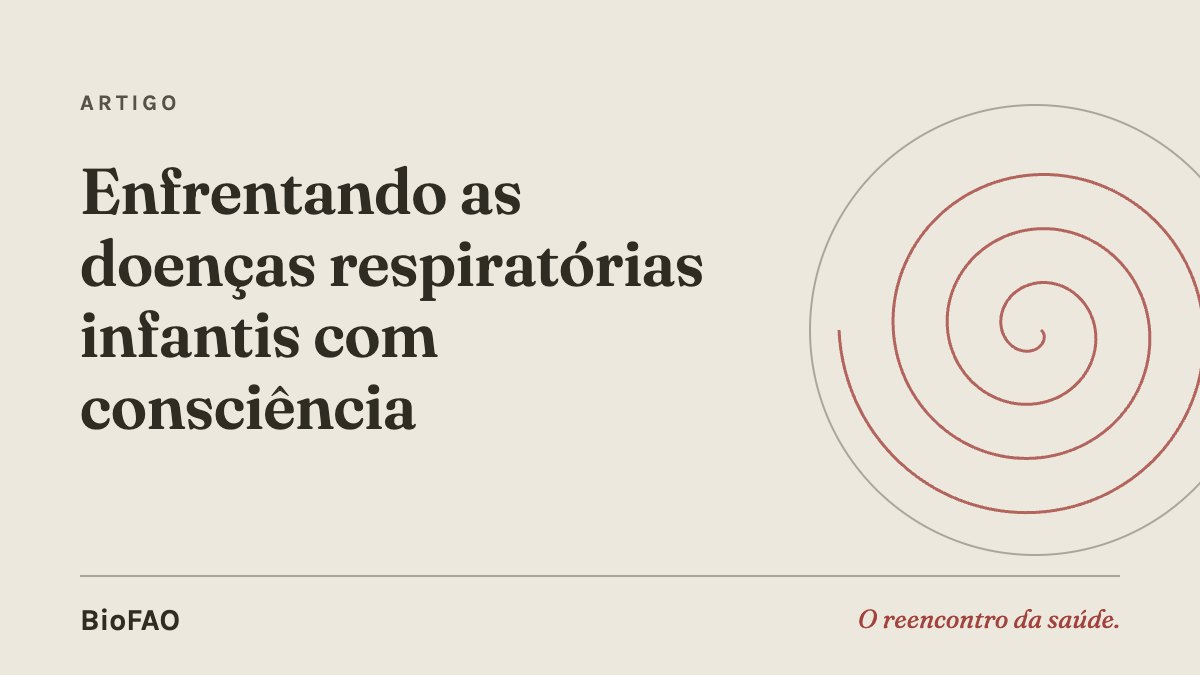 Enfrentando as doenças respiratórias infantis com consciência