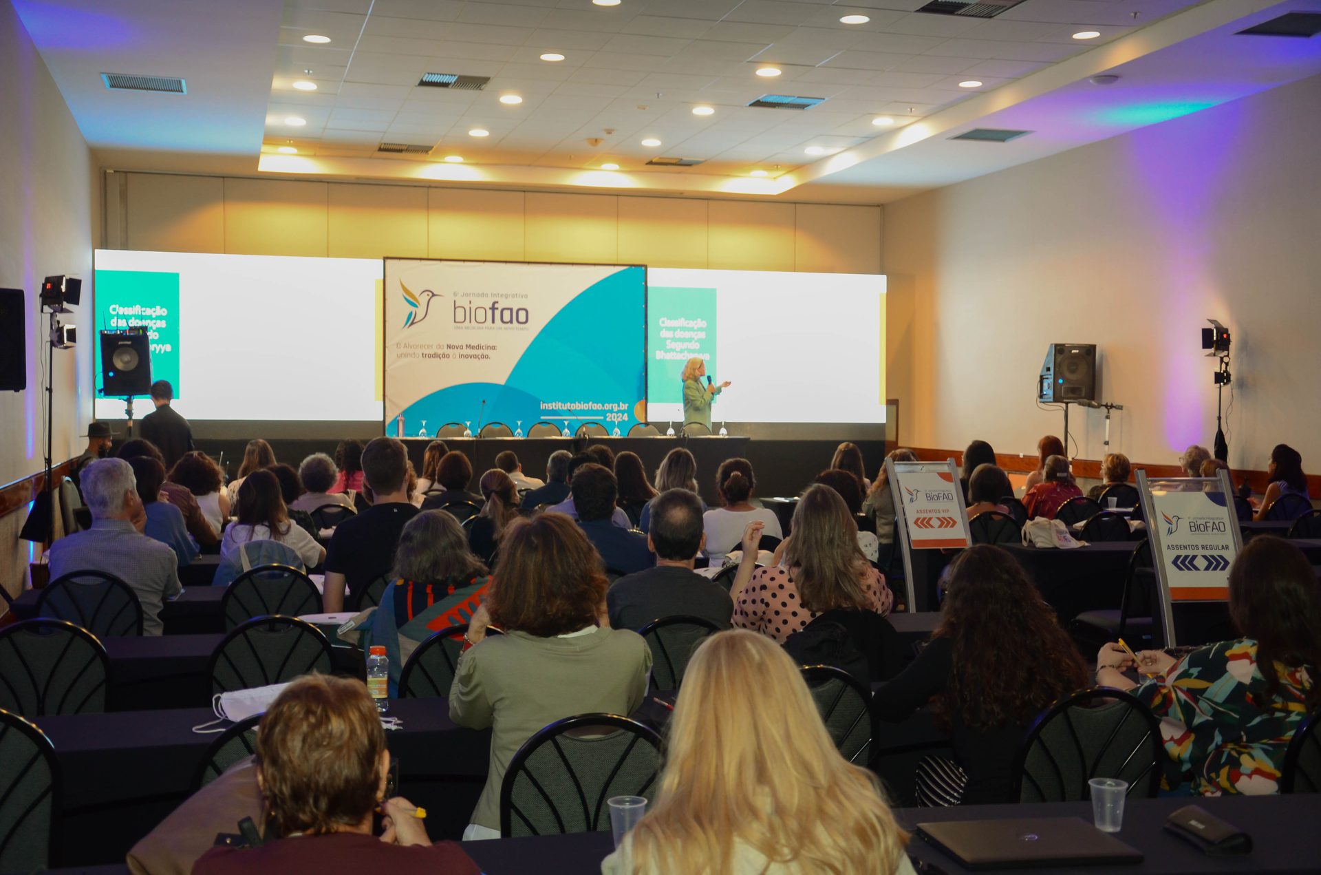 Auditório da Jornada Integrativa BioFAO